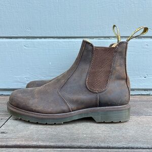 Dr Martens Chelsea Crazy Horse Gaucho Ankle Boots